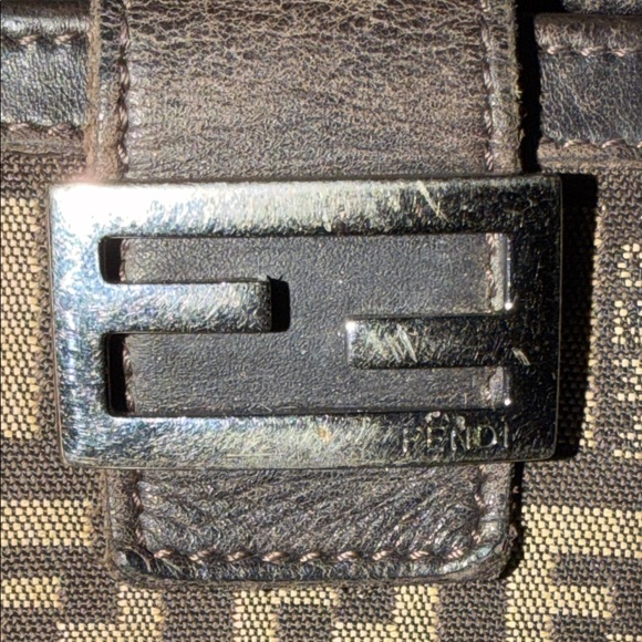 Fendi Monogram Brown and Tan Wallet - Picture 7 of 14